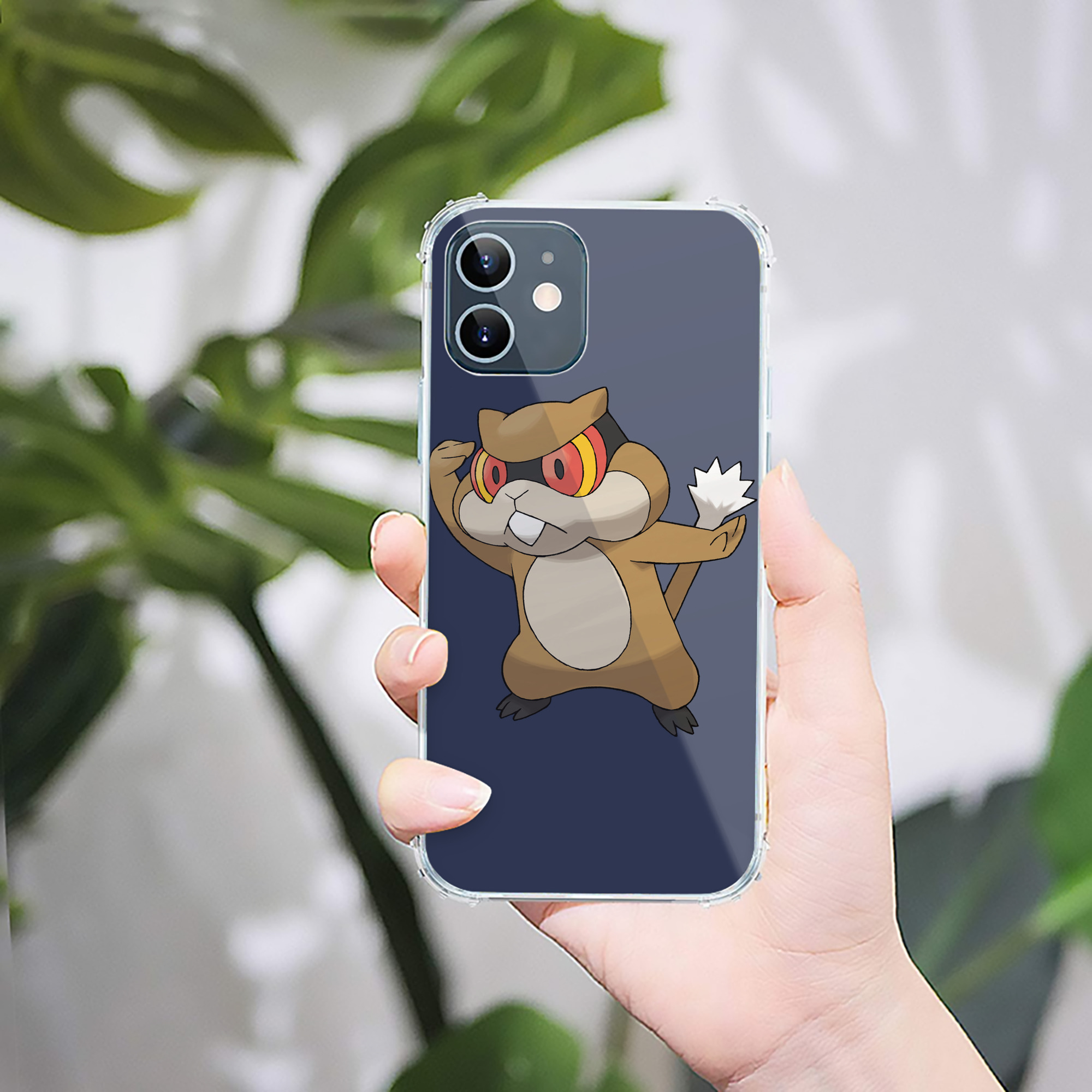 （画像用） ポケットモンスター Pokémon 【iPhone 12シリーズ対応】透明スマホケース（クリアソフトケース）
